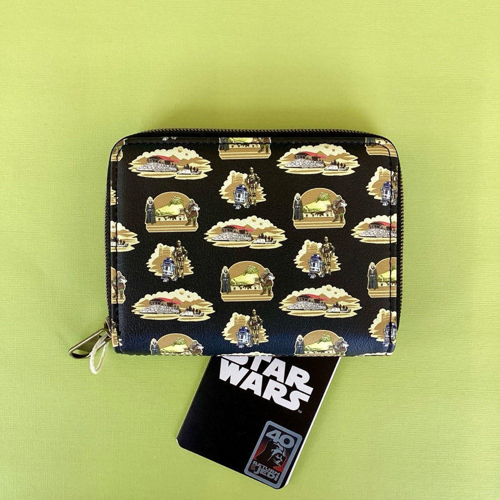Funko Star Wars Return of the Jedi Allover Print Zip Around Wallet
